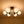 LightFixturesUSA - 6 - Light Opal Glass Globe Sputnik Semi Flush Mount - Ceiling Light - Black - 