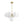LightFixturesUSA - 7 - light Brass Sputnik Opal Glass Globe Bubble Chandelier - Chandelier - Brass (Pre - Order) - 