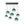LightFixturesUSA-7-Light Cluster Green Glass Globe Bubble Island Pendant-Chandelier-Green + Black-