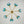 LightFixturesUSA - 7 - light Gradient Blue Glass Globe Round Sputnik Chandelier - Chandelier - 33.5 in - 