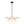 LightFixturesUSA - 8 - Light Black Brass White Glass Globe Round Sputnik Chandelier - Chandelier - 23.2 in - 