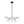 LightFixturesUSA - 8 - Light Black Brass White Glass Globe Round Sputnik Chandelier - Chandelier - 23.2 in - 