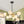 LightFixturesUSA - 8 - Light Black Brass White Glass Globe Round Sputnik Chandelier - Chandelier - 23.2 in - 
