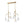 LightFixturesUSA - 8 - Light Branch Draped Glass Bubble Island Double Chandelier - Chandelier - Brass - 