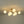 LightFixturesUSA - 8 - Light Opal Glass Bubble Sputnik Semi Flush Chandelier - Ceiling Light - Brass - 