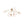 LightFixturesUSA - 8 - Light Opal Glass Bubble Sputnik Semi Flush Chandelier - Ceiling Light - Brass - 