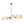 LightFixturesUSA - 8 - Light Opal Swirl Glass Globe Branch Island Chandelier - Chandelier - Black (Pre - Order) - 
