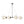 LightFixturesUSA - 8 - Light Opal Swirl Glass Globe Branch Island Chandelier - Chandelier - Black (Pre - Order) - 