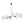 LightFixturesUSA - 8 - Light Opal Swirl Glass Globe Branch Island Chandelier - Chandelier - Black (Pre - Order) - 
