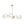 Load image into Gallery viewer, LightFixturesUSA - 8 - Light Opal Swirl Glass Globe Branch Island Chandelier - Chandelier - Brass - 
