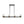 Load image into Gallery viewer, LightFixturesUSA - 8 - Light Seeded Glass Black Brass Linear Island Chandelier - Chandelier - Black + Brass - 
