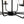LightFixturesUSA - 8 - Light Seeded Glass Globe Round Sputnik Bubble Chandelier - Chandelier - Black - 