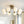 LightFixturesUSA - 8 - Light Sputnik Milky Glass Bubble Semi Flush Mount - Ceiling Light - Brass - 