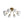 LightFixturesUSA - 8 - Light Sputnik Milky Glass Bubble Semi Flush Mount - Ceiling Light - Brass - 