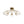 LightFixturesUSA - 8 - Light Textured Crackle Glass Globe Semi Flush Mount - Chandelier - Brass - 