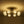 LightFixturesUSA - 8 - Light Textured Crackle Glass Globe Semi Flush Mount - Chandelier - Brass - 