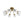 LightFixturesUSA - 8 - Light Textured Crackle Glass Globe Semi Flush Mount - Chandelier - Brass - 