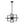 Load image into Gallery viewer, LightFixturesUSA - 8 - Light Vintage Sputnik Black Open Square Lantern Pendant - Chandelier - Black - 
