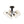 LightFixturesUSA - 9 - Light Bloom Water Glass Globe Tiered Sputnik Ceiling Light - Ceiling Light - Black - 