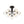LightFixturesUSA - 9 - Light Bloom Water Glass Globe Tiered Sputnik Ceiling Light - Ceiling Light - Black - 