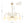 LightFixturesUSA - 9 - Light Goose Arm Opal Glass Bubble Tiered Chandelier - Chandelier - Brass - 