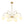 LightFixturesUSA - 9 - Light Goose Arm Opal Glass Bubble Tiered Chandelier - Chandelier - Brass - 