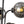 Load image into Gallery viewer, LightFixturesUSA - 9 - Light Hammered Smoked Glass Bubble Black Sputnik Chandelier - Chandelier - Black - 
