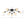 LightFixturesUSA - 9 - Light Layered Glass Bubble Sputnik Semi Flush Chandelier - Ceiling Light - Black (1 - 2 Weeks Arrive) - 