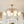 LightFixturesUSA-9-Light Opal Glass Bubble Arched Arm Semi Flush Chandelier-Chandelier-Brass-
