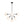 LightFixturesUSA - 9 - Light Tiered Sputnik Glass Globe Bubble Chandelier - Chandelier - Brass - 