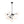 LightFixturesUSA - 9 - Light Tiered Sputnik Glass Globe Bubble Chandelier - Chandelier - Brass - 