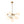 LightFixturesUSA - 9 - Light Tiered Sputnik Glass Globe Bubble Chandelier - Chandelier - Brass - 