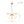 LightFixturesUSA - 9 - Light Tiered Sputnik Glass Globe Bubble Chandelier - Chandelier - Brass - 