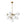 LightFixturesUSA - 9 - Light Tiered Sputnik Glass Globe Bubble Chandelier - Chandelier - Brass - 