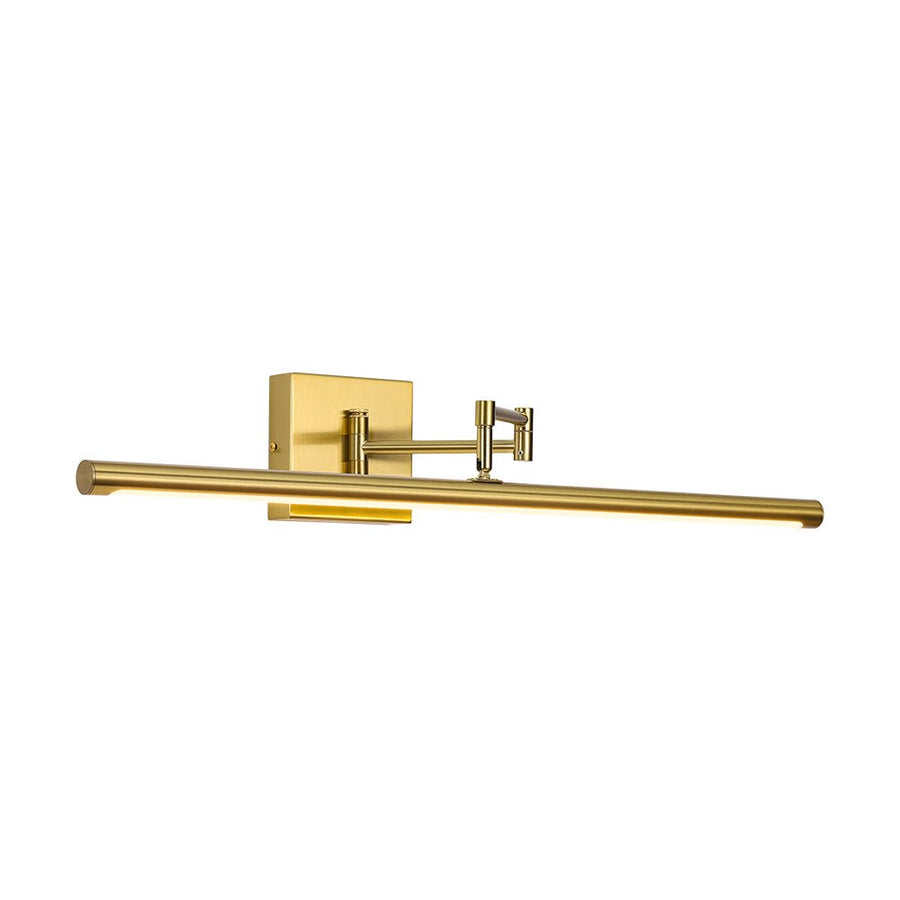LightFixturesUSA - Adjustable Dimmable LED Linear Vanity Sconce Picture Light - Wall Sconce - Black - 