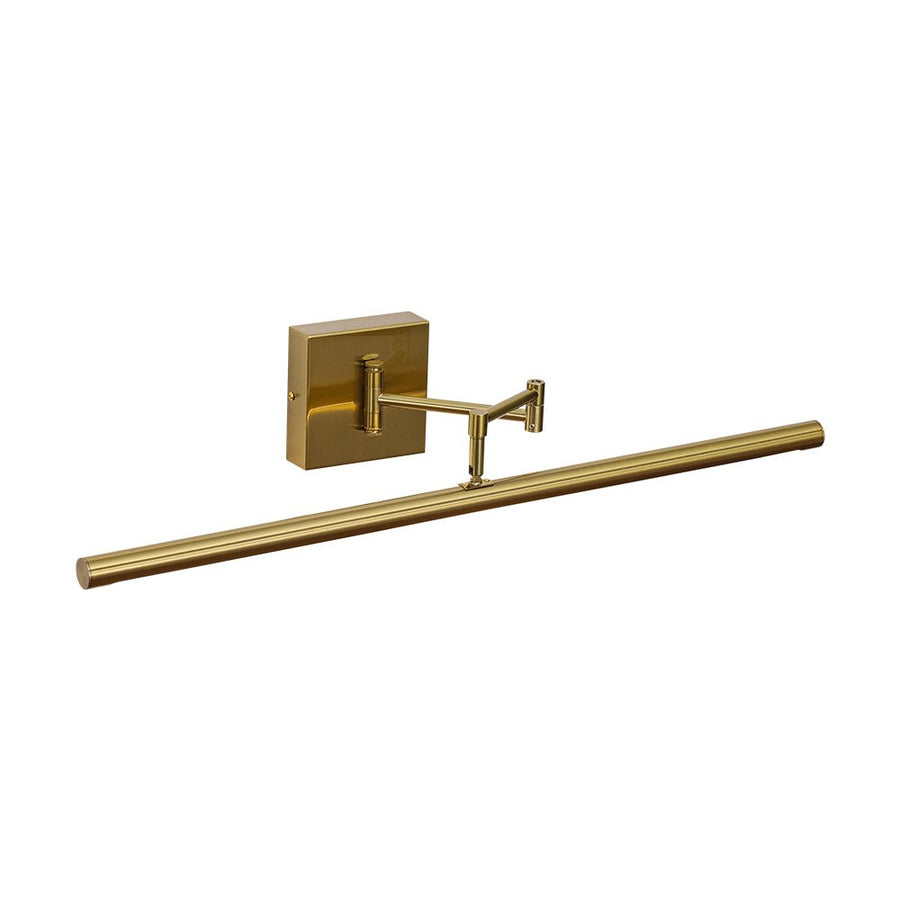 LightFixturesUSA - Adjustable Dimmable LED Linear Vanity Sconce Picture Light - Wall Sconce - Black - 