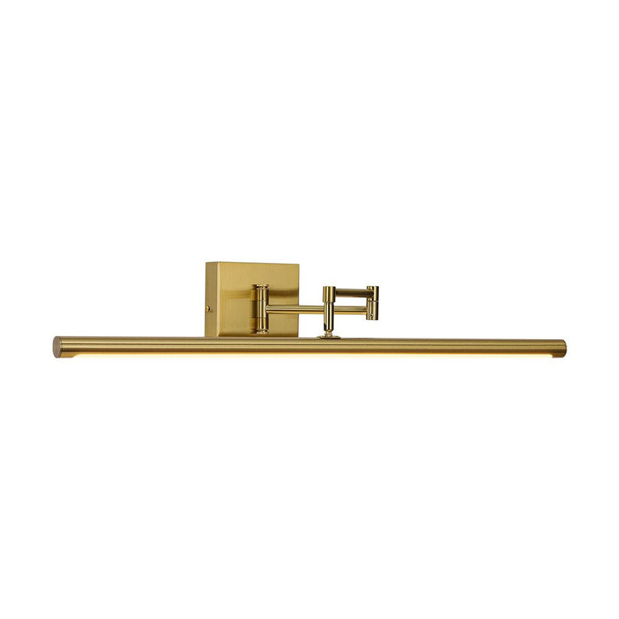 LightFixturesUSA - Adjustable Dimmable LED Linear Vanity Sconce Picture Light - Wall Sconce - Black - 
