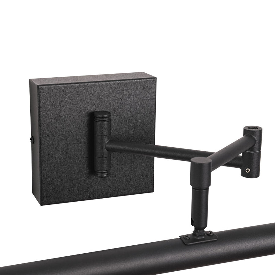 LightFixturesUSA - Adjustable Dimmable LED Linear Vanity Sconce Picture Light - Wall Sconce - Black - 