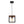 LightFixturesUSA - Aged Oak Iron Square Cage Single Kitchen Pendant Light - Pendant Light - 2 Packs - 