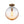 Load image into Gallery viewer, LightFixturesUSA - Art Deco 1 - Light Blue Ribbed Glass Globe Semi Flush Mount - Ceiling Light - Amber - 
