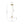 LightFixturesUSA-Art Deco 1-Light White Scalloped Ceramic Bloom Pendant-Pendant Light-9.4 in-