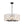 LightFixturesUSA - Art Deco Blossom Floral Cage Drum Lantern Pendant Light - Chandelier - Black - 