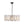 LightFixturesUSA - Art Deco Blossom Floral Cage Drum Lantern Pendant Light - Chandelier - Black - 