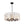 Load image into Gallery viewer, LightFixturesUSA - Art Deco Blossom Floral Cage Drum Lantern Pendant Light - Chandelier - Black - 
