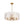 LightFixturesUSA - Art Deco Blossom Floral Cage Drum Lantern Pendant Light - Chandelier - Gold - 