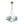 Load image into Gallery viewer, LightFixturesUSA - Art Deco Blue Hue Cluster Glass Globe Bubble Chandelier - Chandelier - 16 - Lt - 
