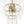 LightFixturesUSA - Art Deco Brass Tiered Clear Glass Jellyfish Style Chandelier - Chandelier - Brass - 