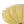LightFixturesUSA-Art Deco Canary Yellow Glass Pleated Flower Semi Flush Mount-Ceiling Light-13.8 in-