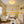 LightFixturesUSA-Art Deco Canary Yellow Glass Pleated Flower Semi Flush Mount-Ceiling Light-13.8 in-
