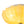 LightFixturesUSA-Art Deco Canary Yellow Glass Pleated Flower Semi Flush Mount-Ceiling Light-13.8 in-